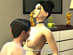 Ασιάτης, Μεγάλος πούτσος, Χύσιμο, Κερατάς, Τρίο, Πουτάνα