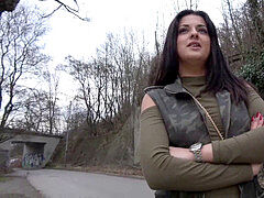 Leie, Spermaladung, Im freien, Öffentlich, Realität