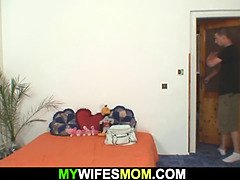 미인, 금발의, 흑갈색 머리, 쿠거, 나이든, 밀프, 엄마, 현실