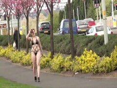 Showing Redheads Super-Naughty Public Nakedness by largest uk shopping centre Merry Hill