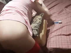 Sissy asshole solo toy
