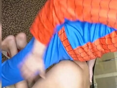 Indian Spiderman fuck Hot Girl doggystyle