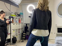 Bak kulissene, Store pupper, Blond, Kukk suging, Sperm skott, Runke, Tenåring