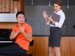 Stor røv, Stor pik, Store bryster, Pik sutte, Brunette, Hundestilling, Mor jeg gerne vil kneppe