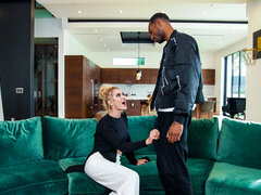 Blond, Hardcore, Interraciaal, Moeder die ik wil neuken