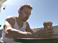 Tyttö, Iso kulli, Bikinit, Blondi, Suihinotto, Spermashotti, Rankka