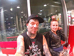 Amatör, Stor kuk, Sperma shot, Utomhus, Offentlig