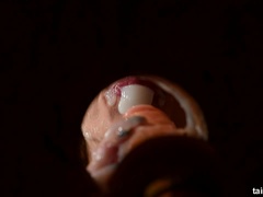 Amatör, Sperma shot, Ansiktsbehandling, Gloryhole, Hardcore, Latex, Rödhårig, Solo