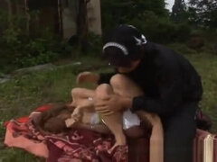 Asijské, Mezirasové, Japonské, Venku, Na veřejnosti