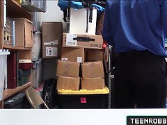 Muslim woman get touched and hard fucked for stealing Ella Knox - teenrobbers.com