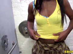 Svart, Avsugning, Gloryhole, Hora