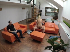 Szőke, Pénisz, Kőkemény, Hd, Filigrán alkatú, Begyek