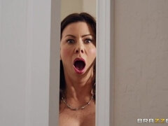 Brunette, Utro, Par, Hæle, Piercing, Pov, Stedmor, Tatovering