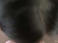 Asiater, Kukk suging, Brunette, Sperm skott, Ansiktssperm, Realitet