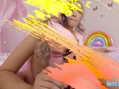 Mooi, Grote mammen, Pijpbeurt, Fetisj, Handbeurt, Tepels, Gezichtspunt, Tatoeage