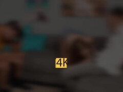 アナル, デカパイ, 茶髪の, 巨乳な, Hd, 下着, メイド, ストッキング