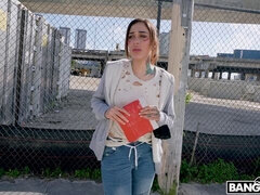 Hundestellung, Geld, Natürlichen titten, Muschi, Realität, Dürr, Socken, Tätowierung