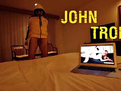 Aziatisch, Lieveling, Pijpbeurt, Sperma, Sperma shot, Filippijnse vrouw, Gezichtspunt, Tieten likken