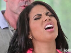 Gros cul, Gros seins, Sucer une bite, Hard, Fille latino, Mère que j'aimerais baiser