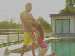 Kuřba, Brunetka, Stříkání spermatu, Hd, Přírodní prsa, Vyholené, Teenka, Kozičky