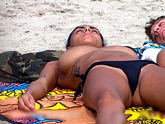 Beachspy bare-breasted teen Comp. 4
