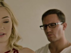 Chica, Negro, Rubia, Engañando, Gordita, Ébano, Interracial, Estrella porno