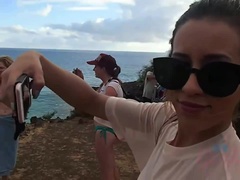 Demi Lopez: A Day at the Nude Beach with You (POV, Amateur)