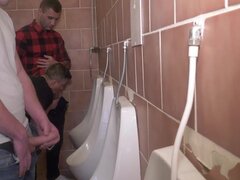 Anal, Stor kuk, Avsugning, Sperma shot, Homosexuell, Tysk, Grupp, Trekant