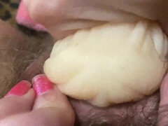 Huge Clit Orgasm Hairy Cunt Closeup Big Clit Suckin60fps - Spic