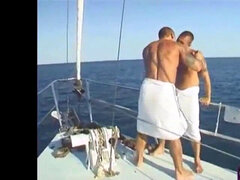 Romantic humping in Boat
