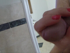 Amatør, Badeværelse, Pik sutte, Hundestilling, Træningscenter, Udendørs, Realitet