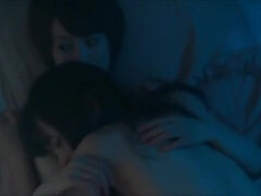 Asiatica, Tette grandi, Coppia, Giapponese, Lesbica, Massaggio, Mamma