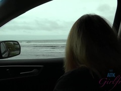 Amatoriale, Bikini, Toccando, Sfavillanti, Fidanzata, Orgasmo, All'aperto, Punto di vista pov