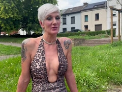 Ερασιτέχνης, Ξανθιά, Πίπα, Πούτσος, Σκληρό, Ηδ, Ώριμη γυναίκα, Τρίο