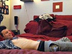 Here is another hot sex video of Robbie Callahan in bed with a "Friend".