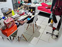 Watch the bedroom camera in my office