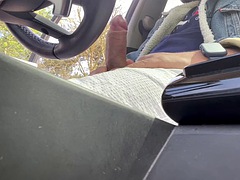 Caught masturbating in the car by a married man