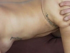 Amateur, Gros cul, Grosse bite, Gros seins, Éjaculer dans la bouche, Fille latino, Chatte, Rugueux