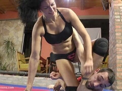 Suzie and Sunny go head-to-head in a European femdom mixed fight, featuring domination, face-sitting, and intense grappling!