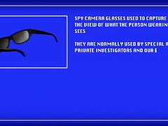 Hardcore glasses - lota - outdoor screw in spycam glasses