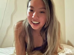 Leie, Asiatisch, Blondine, Koreanisch, Erotischer film, Solo, Netzkamera