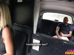 Buxom Blond Hair Girl Takes Dick To Pay Fare Female Fake Taxi