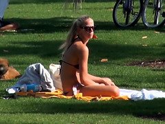 Krásky, Blondína, Prsnatá, Žena, Prstovanie, Hd, Masturbácia, Drobunké