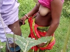 Hot 18-year-old Indian bisexual village bhabhi enjoys outdoor sex