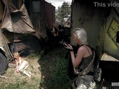 Anál, Brunetka, Dávení penisem, Extrémní, Fetiš, Hardcore, Monstrum, Na veřejnosti