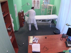 Fake Hospital - Doctor Frees Loveballs Deep In Twat 1