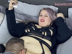 Amateur, Americano, Gorda, Papá, Hembra, Lamidas, Orgasmo, Coño