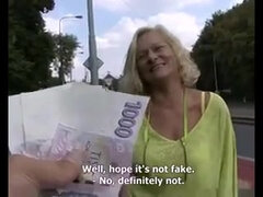 Sometimes, Money Talks #4 (Heavy-Breasted Blondie Granny GILF!)