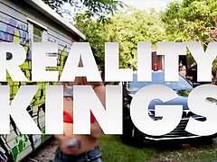 (Alina Belle) gets filled with (Sean Lawless) meaty huge sausage - reality kings