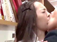 Hitomi Tanaka force to nailed in The Library